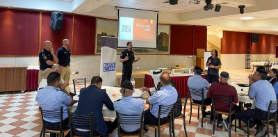 الشرطة المدنية الفلسطينية والمجالس المجتمعية تتكاتف من أجل بناء مجتمعات أكثر أماناً