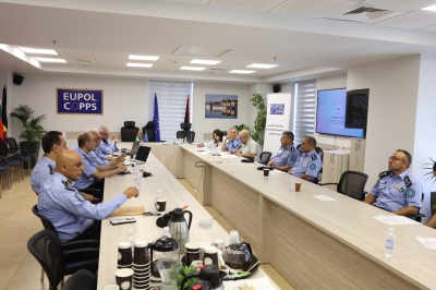 Enhancing cooperation among Palestinian Civil Police departments on fighting environmental crime