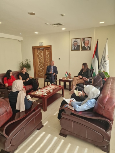 Strengthening cooperation to enhance stability in the Palestinian society 