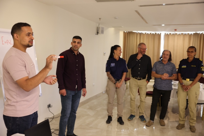 Forward looking approach on training for Palestinian Family Juvenile Protection Police officers
