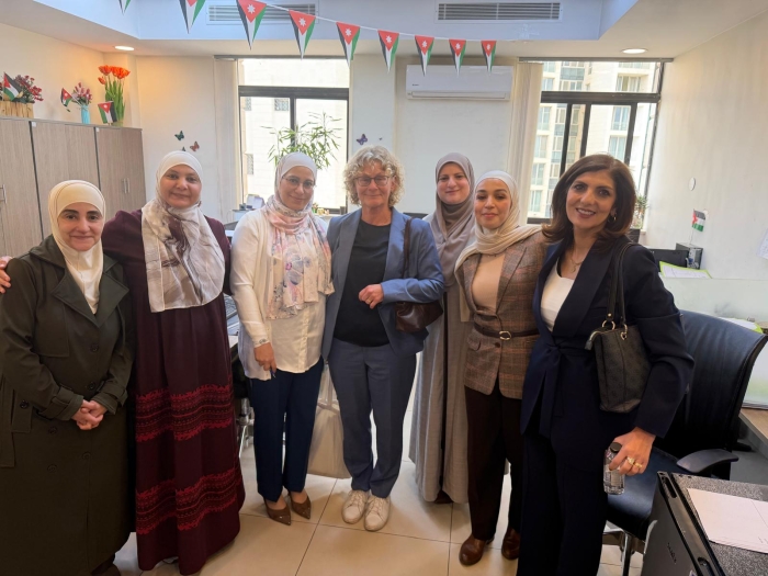 Palestinian High Judicial Council’s Technical Office exchange on expertise in Jordan