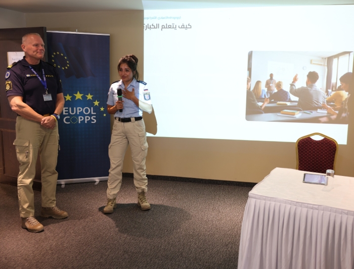 Boosting Palestinian in-house training capacity